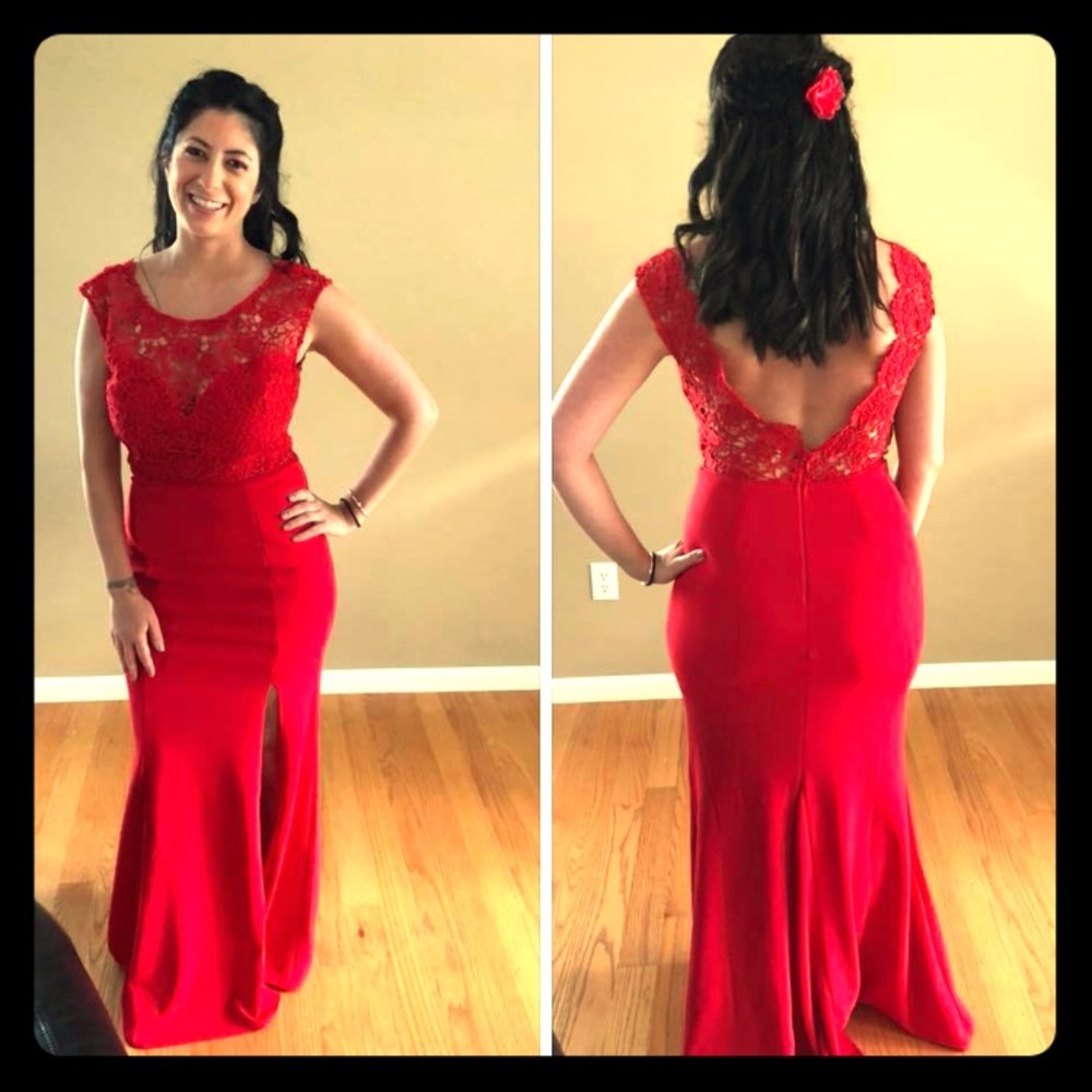 Red Wedding Guest Dress